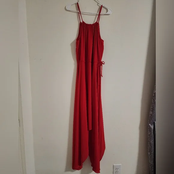 Express sleevesless red maxi dress 👗 😍 - Picture 5 of 8